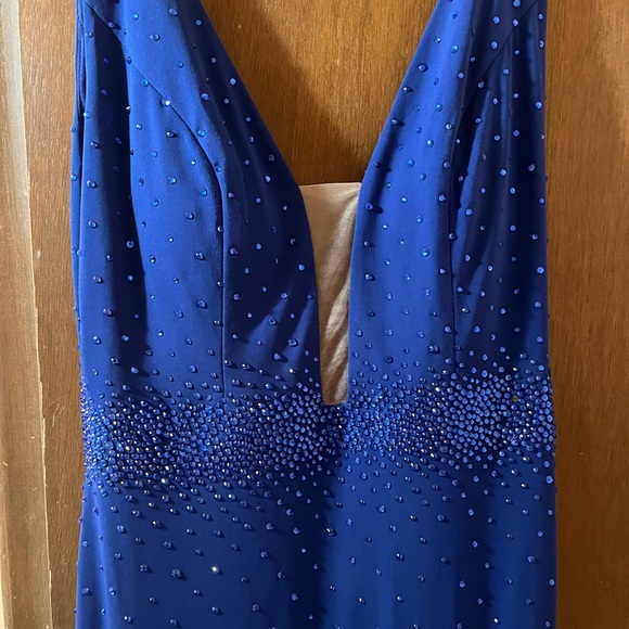 Jovani Royal Blue Gown - Picture 3 of 15